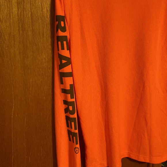 Realtree Neon Orange Long Sleeve Shirt - Picture 4 of 6